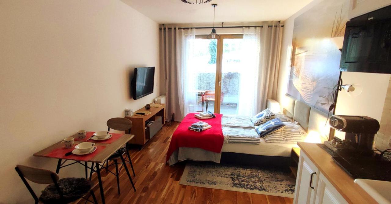 Apartamento Kawalerka Z Miejscem Parkingowym W Hali Garazowej Sopot Exterior foto